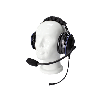 Imagen de Auriculares de diadema de uso rudo sobre la cabeza para radios GP300/P1225/PRO3150/MAG ONE/EP450/DEP450
