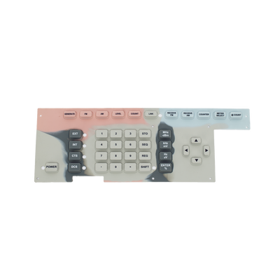 Imagen de Membrana Elastomérica "Touch Pad" para Monitor de Servicio Ramsey COM-3010.