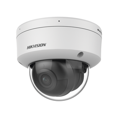 Imagen de Domo IP 6 Megapixel / Lente 2.8 mm / 40 mts IR / Exterior IP67 / IK10 / Microfono Integrado / DARKFIGHTER / Audio y Alarma I/O / PoE / ONVIF / Micro SD / 4 Analíticos: AcuSense, Deteccion Facial, Conteo de Personas por Cruce y Zona