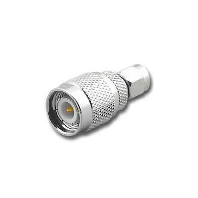 Imagen de Adaptador en Línea, de Conector SMA Macho a TNC Macho, Níquel/ Oro/ Teflón.