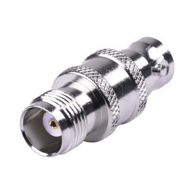 Imagen de Adaptador en Línea de Conector TNC Hembra a BNC Hembra, Níquel/ Oro/ Teflón.