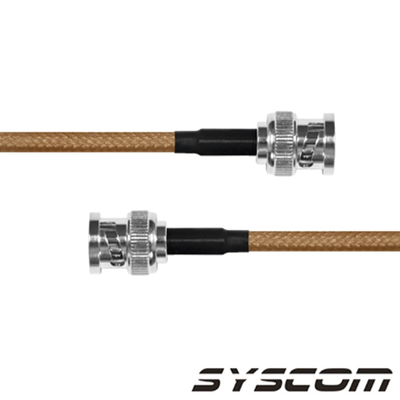 Imagen de Jumper con Cable LP142 de 60 cm, con Conectores BNC Macho a BNC Macho.