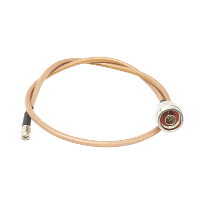 Imagen de Jumper con Cable LP142 de 60 cm, con Conectores N Macho a SMA Macho (Hasta 8 GHz).