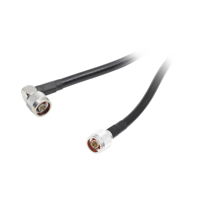 Imagen de Jumper con Cable LMR400 con Conectores N Macho / N Macho Angulo Recto, de 1.2 metros.