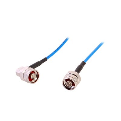 Imagen de Jumper de Cable flex TFT-402-LF (1/8" diam.) de 1m, con conectores N Macho a N Macho en A/R, 0-3 GHz.