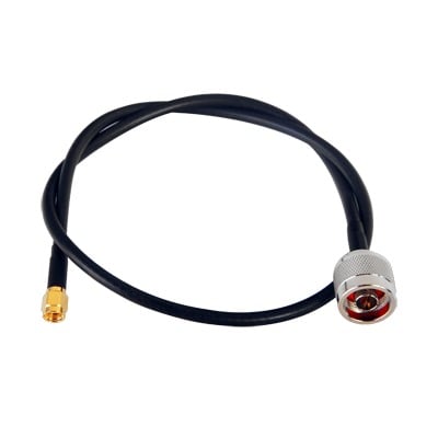 Imagen de Jumper de 60 cm con Cable RG-58U-SYS, Conectores N Macho a SMA Macho Inverso.