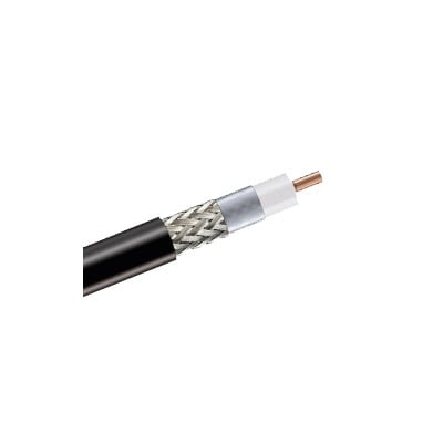 Imagen de Cable coaxial 90% de blindaje, certificación RoHS, conductor de cobre revestido de aluminio, 50 Ohms
