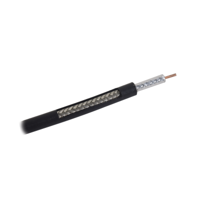 Imagen de Metro de Cable Coaxial RG-58 LMRLW-195, Malla de Aluminio, Baja Pérdida de 50 Ohms, Conductor de Cobre Sólido