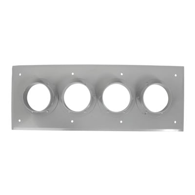 Imagen de Placas pasamuro con capacidad de 4 botas de 4"