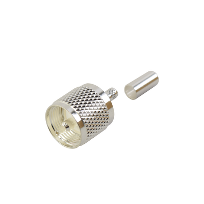 Imagen de Conector UHF Macho (PL-259) de anillo plegable para cables RG-58/U, RG-142/U.
