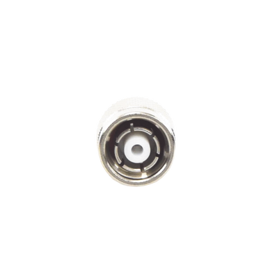 Imagen de Conector TNC Macho Inverso de Anillo Plegable para Cable RG-142/U, Níquel/ Oro/ Teflón.