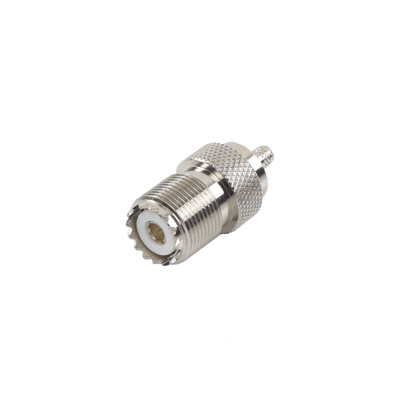 Imagen de Conector UHF hembra (SO-239) de anillo plegable para cable RG-58/U, RG-142/U.