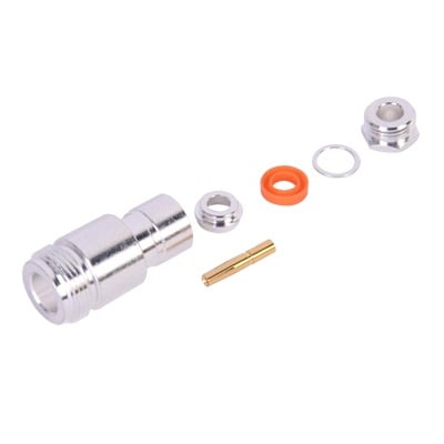 Imagen de Conector N Hembra de Rosca para cables RG-58/U, RG-142/U.