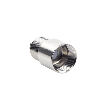 Imagen de Conector UHF Hembra (SO-239) en Línea de Rosca para RG-8/U, 9913, LMR-400, Níquel/ Plata/ Teflón.