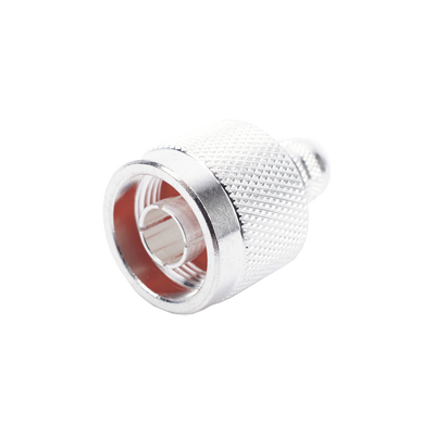 Imagen de Conector N Macho de Anillo Plegable en Cables con Conductor Central AWG-11 ó 13 tipo RG-8/U (BELDEN 8237), RG213/U (8267), RG214 (8268).