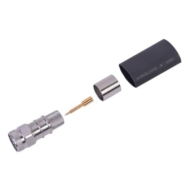 Imagen de Conector N Macho Hex de Anillo Plegable para Belden 7977A (RF-600), LMR-600, CNT-600.