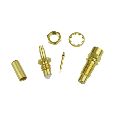 Imagen de Conector Jack SMC de Anillo Plegable para Cable RG-316 y Montaje en Chasis.