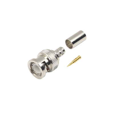 Imagen de Conector BNC Macho de Anillo para cables RG-8/X, LMR-240, 9258.