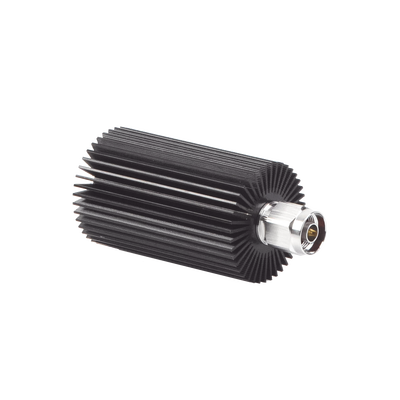 Imagen de Carga Terminal de 50 Ohm, 0-960 MHz, Perdida por Retorno de 25 dB, 30 Watt, Conector N Macho para Circuladores dB Spectra.