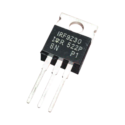 Imagen de Transistor de Potencia MOSFET, Canal P, 50 Volt, 18 Amp., 0.14 Ohm, 74 Watt, TO-220AB, para Analizador III.
