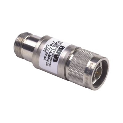 Imagen de Atenuador en Línea de 30 dB, 2 W. Máximo, CD-4 GHz, Conectores N Macho-Hembra.