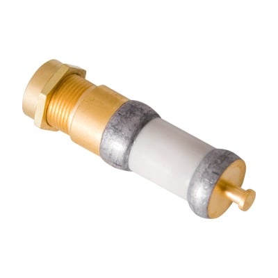 Imagen de Capacitor Variable Trimmer de Aire, 1-30 pFd.  para Ajuste del Rechazo de Banda en Duplexers de VHF (L=17,27 mm).