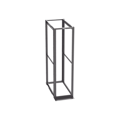 Imagen de Rack de Cuatro Postes Estándar de 19", Rieles Con Orificio Para Tuerca Enjaulada, Profundidad Máxima de 41.5 in, 45 Unidades de Rack, Color Negro