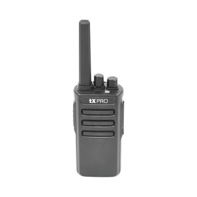 Imagen de Radio Portátil UHF, 5W de Potencia, Scrambler de Voz, Alta Cobertura, 400-470 MHz, 16 canales preconfigurados