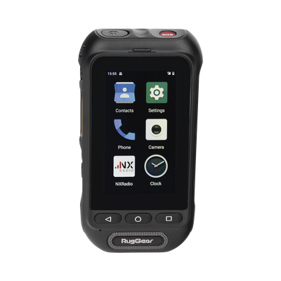 Imagen de RugGear Radio PoC LTE, IP68 Resistente al Agua, Pantalla Táctil 3", Compatible con NXRadio y TASSTA