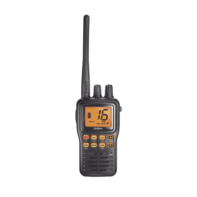 Imagen de Radio Marino Portátil VHF, flotante y sumergible, Rx: 156.050-163.275MHz Tx: 156.025-157.425MHz, cumple con los canales marinos Internacionales, de EUA y Canadá