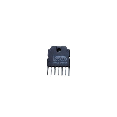 Imagen de Re-emplazo para Amplificador de Audio en Radios Móviles  TK-7180, 8180. Circuito Amp. de 7 patas
