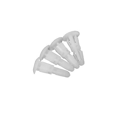 Imagen de Kit de 4 Soportes de Plástico para Tablilla PCB en Postes para Chasis.