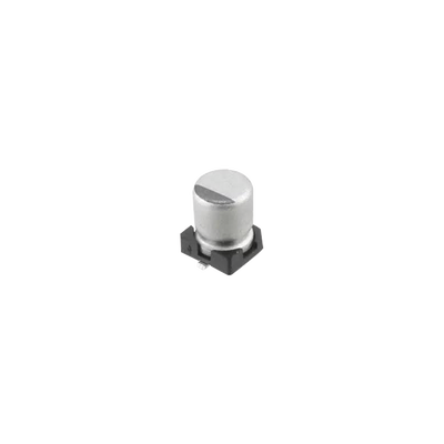 Imagen de Capacitor Electrolítico de Aluminio de 1uF, 50V, 20% tipo SMD.