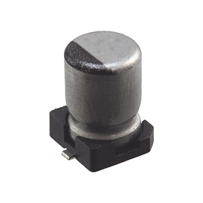 Imagen de Capacitor Electrolítico de Aluminio tipo SMD de 10uF, 35V, 20%, 5 x 6.1 mm.