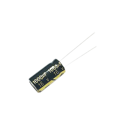 Imagen de Capacitor Electrolítico de Aluminio, Radial de 1000 µFd, 16 Vcc, 105 °C, 10 x 15 mm.