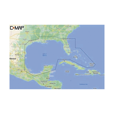 Imagen de M-NA-Y204-MS C-MAP REVEAL del Golfo de México y Bahamas