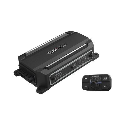 Imagen de Amplificador de audio de 4 canales con control remoto y con conexión Bluetooth de 600 W de salida máxima