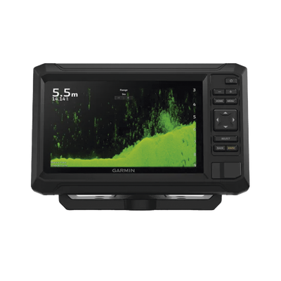Imagen de EchoMAP UHD2 72cv con transductor  GT20-TM, pantalla de 7", sonda CLEARVÜ Y CHIRP tradicional, incluye mapa base precargado