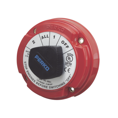 Imagen de Switch Selector de Batería de Servicio Mediano, para Sistemas Eléctricos Marinos