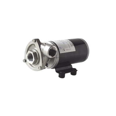 Imagen de Bomba centrifuga Cyclone de alta presión a 12 Vcd, caudales de 21 GPM, presión máxima de 17 psi, en acero inoxidable