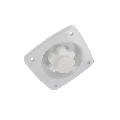 Imagen de Regulador de presión de agua color blanco.