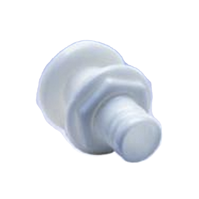 Imagen de Accesorio pasacascos de plástico de alto impacto, recto de 1-1/8"