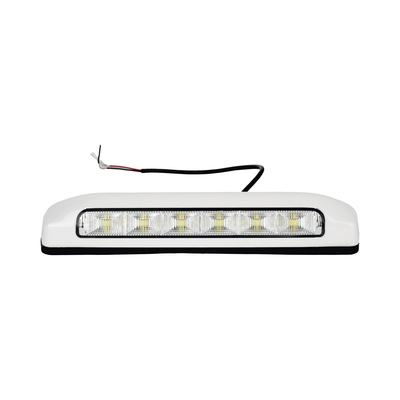 Imagen de Luz de Escena, 6 LED, IP67, con bisel color blanco, Ideal para Ambulancias y Vehiculos de trabajo