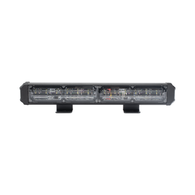 Imagen de Barra de Luz de Advertencia, 2 Módulos de 6 LED, 11 Pulgadas Rojo/Claro