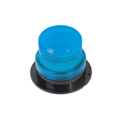 Imagen de Burbuja brillante de Larga Vida Útil, con 8 LEDs, Color Azul, Domo Azul