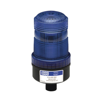 Imagen de Mini baliza de LED color azul montaje permanente SAE Clase III