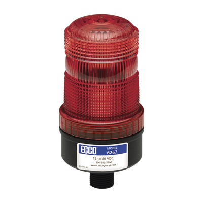 Imagen de Mini baliza de LED color rojo montaje permanente SAE Clase III