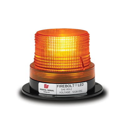 Imagen de Estrobo ámbar FIREBOLT PLUS de tecnología LED, 12-72 Vcc