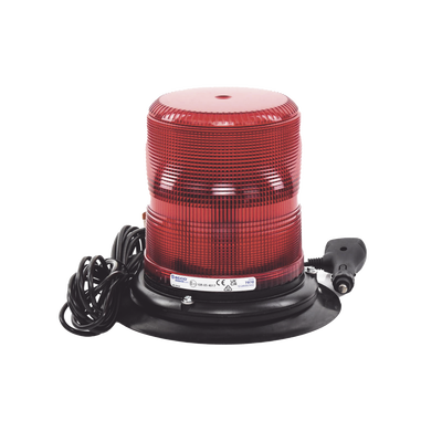 Imagen de Baliza LED color rojo con montaje magnético de succión de 7" de altura