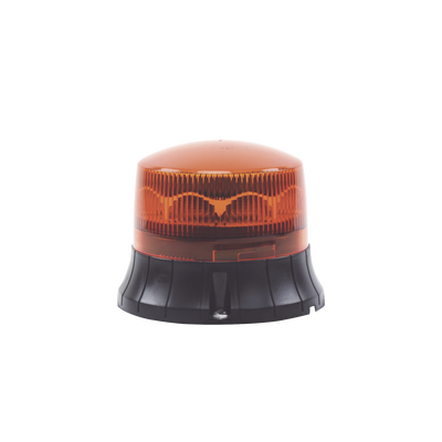 Imagen de Burbuja LED giratoria de color ámbar, 9 LEDs, montaje permanente